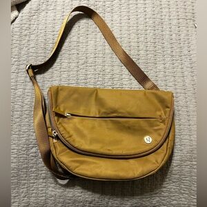 lululemon athletica Mustard Yellow Crossbody Bag